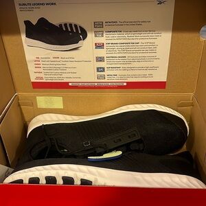 Reebok Sublite Legend Work men 10.5 M Athletic Shoe Composite Toe Electrical